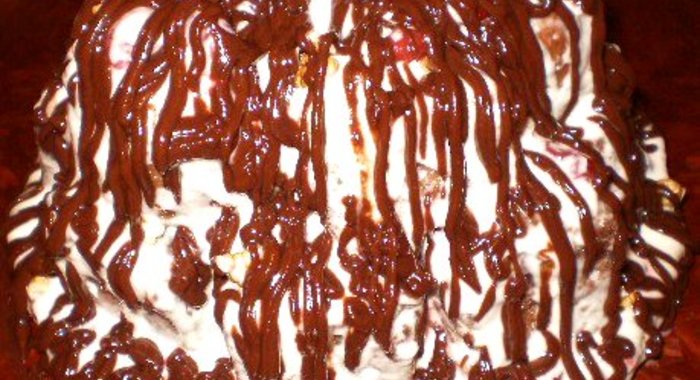 Шоколадно-вишневый торт «Панчо»