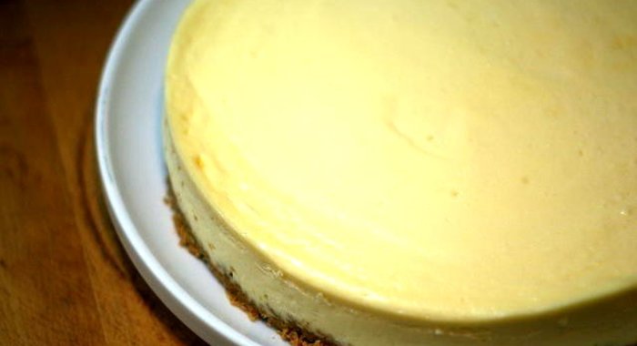 Лимонный чизкейк