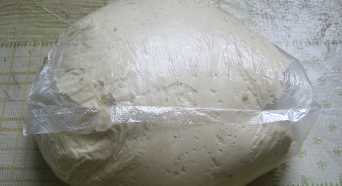 Творожное дрожжевое тесто