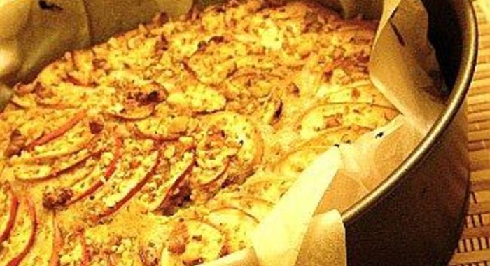 Пряный яблочный пирог