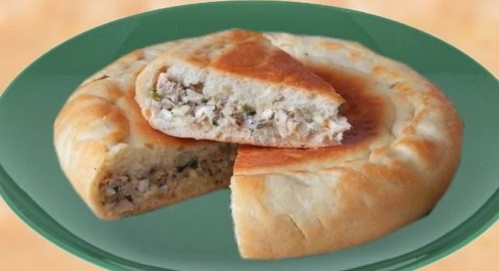 Рыбный пирог в мультиварке