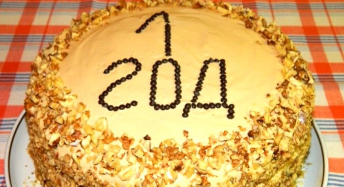 Торт на день рождения девочке 1 год