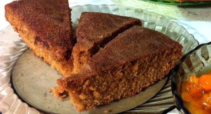 Пирог с айвовым вареньем