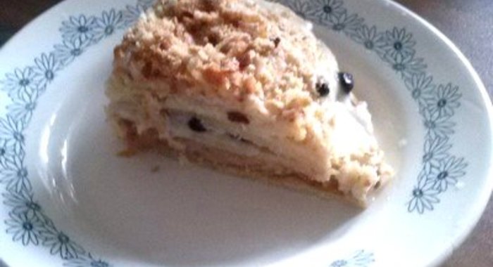 Наполеон с черникой