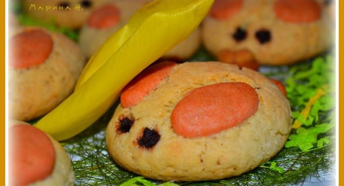 Печенье Пасхальные зайчики