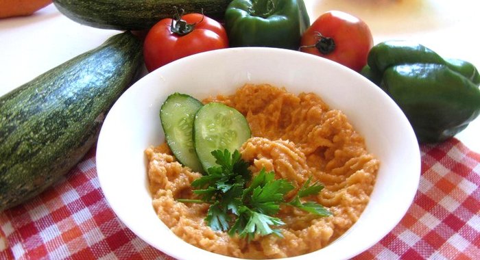 Икра из цуккини с чесноком