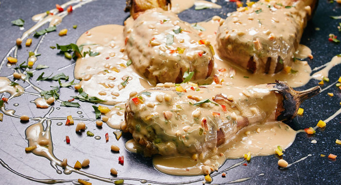 Баклажаны в тхине