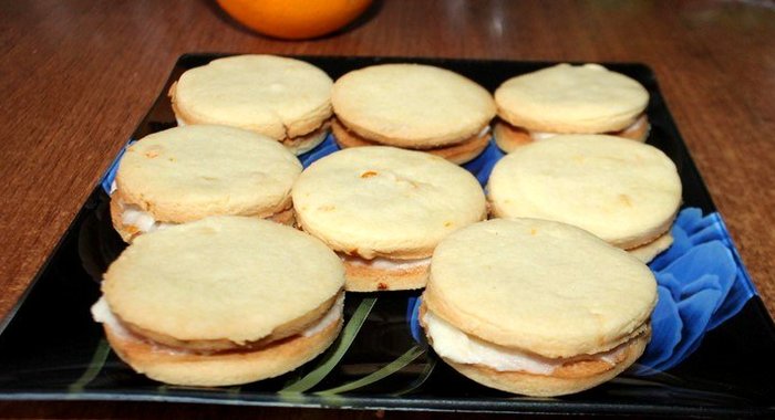 Апельсиновое печенье