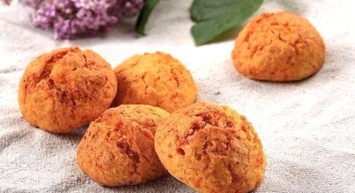 Морковное печенье с овсяными хлопьями