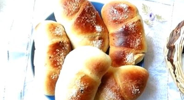 Рогалики с черешней