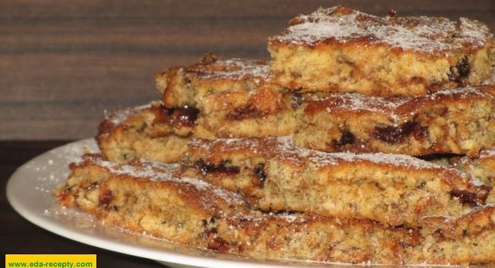 Овсяное печенье с вареньем