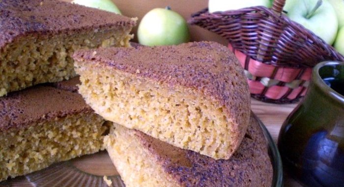 Морковный пирог в мультиварке