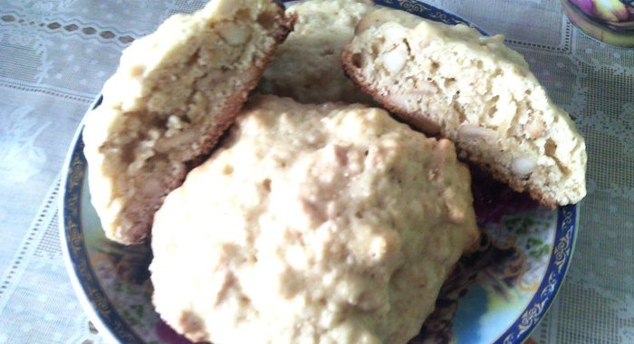 Овсяное печенье с кешью