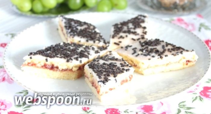 Малиновое печенье