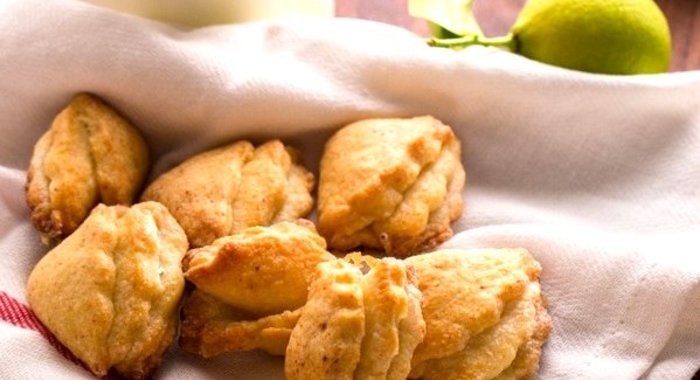 Песочное печенье с творогом