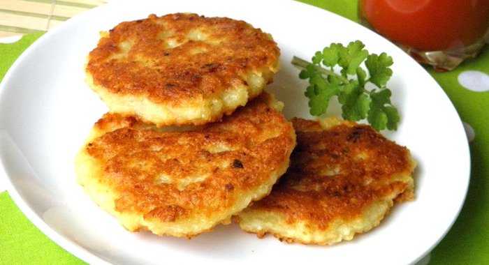 Постные драники из картошки