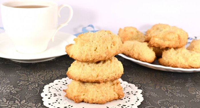 Белковое печенье с кокосом