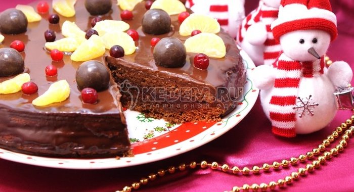 Торт «Шоколадный праздник»
