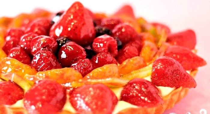 Фруктово-ягодный тарт