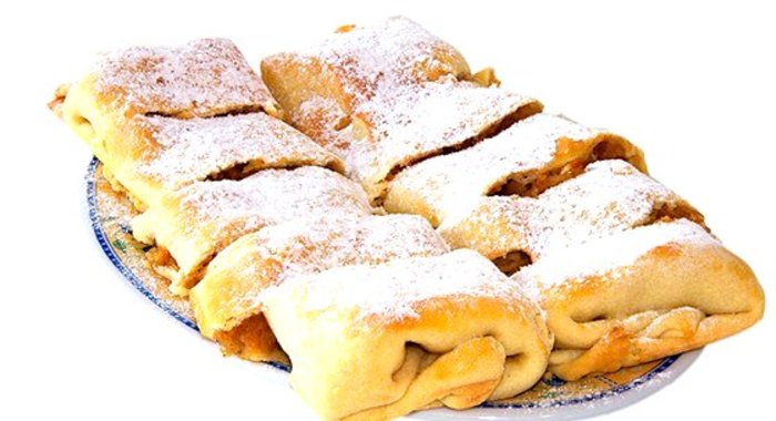 Яблочный штрудель по‑польски