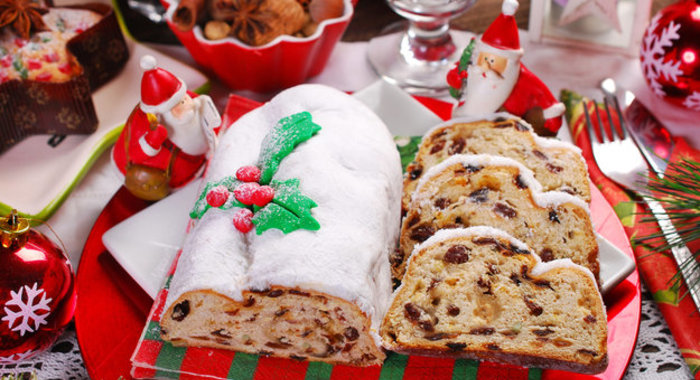 Рождественский штоллен