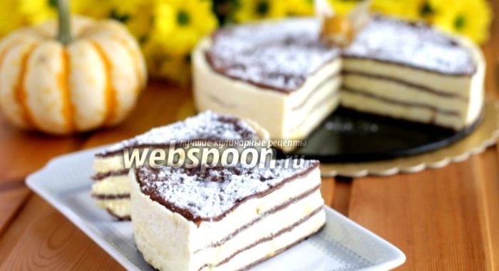 Манговый торт