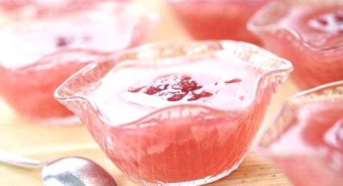 Арбузное желе