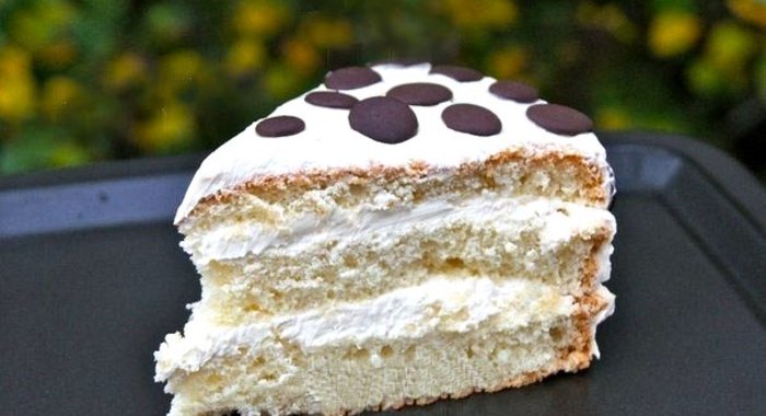 Бисквитный торт «Елизавета»