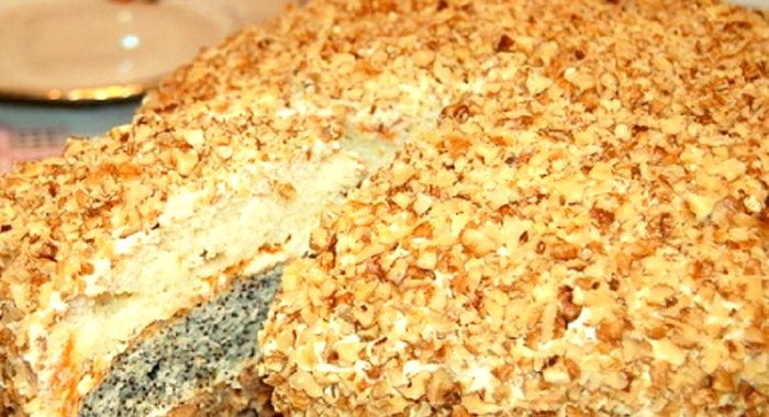 Трехслойный тортик