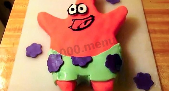 Торт Звезда Патрик