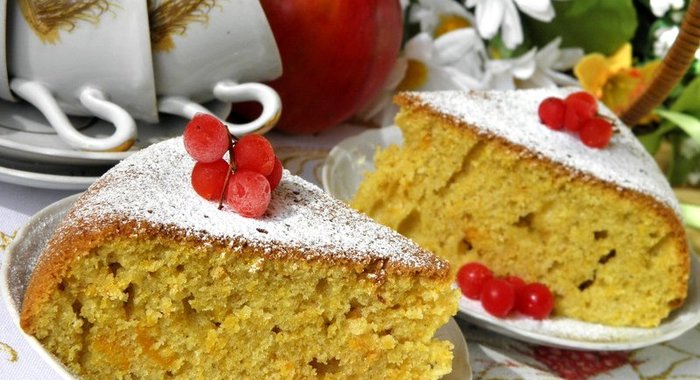 Тыквенный пирог с корицей