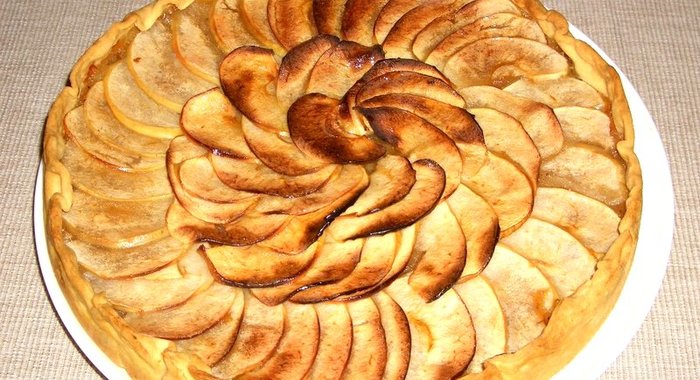 Яблочный пирог по‑французски