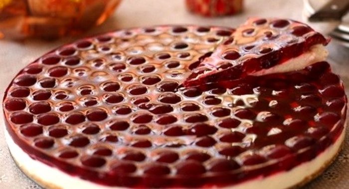 Вишневый торт без выпечки