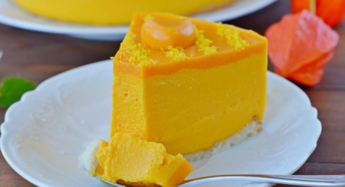 Тыквенно-муссовый торт