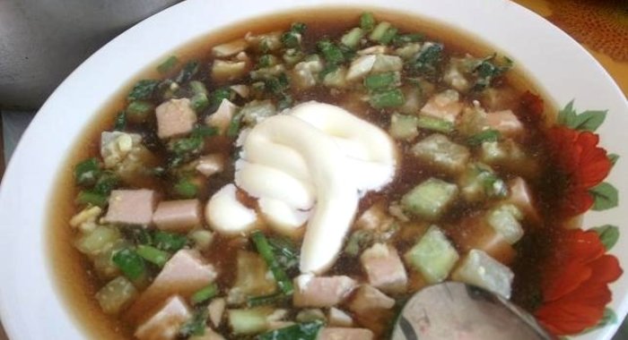 Окрошка классическая