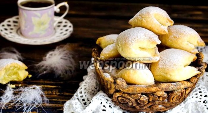 Печенье «Подушечки» с яблочной начинкой