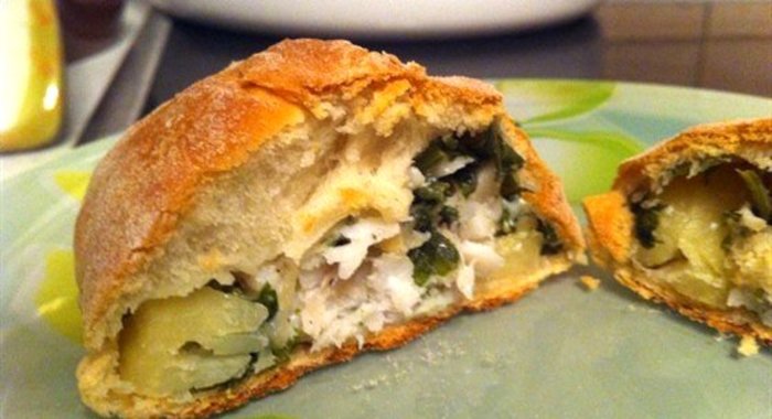 Рыбацкий пирог из судака