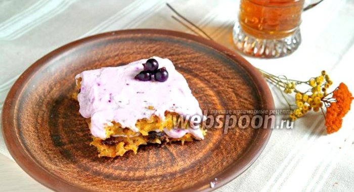 Диетический морковный торт