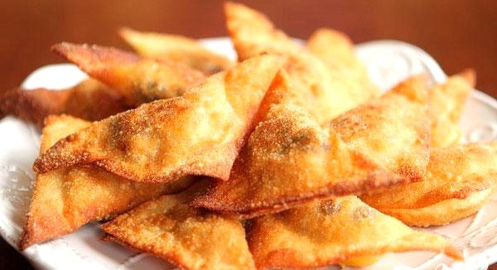 Конвертики с овощной начинкой