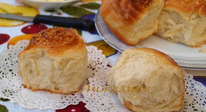 Булочки с кокосовой стружкой