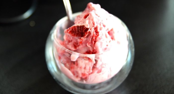 Малиновое кулфи