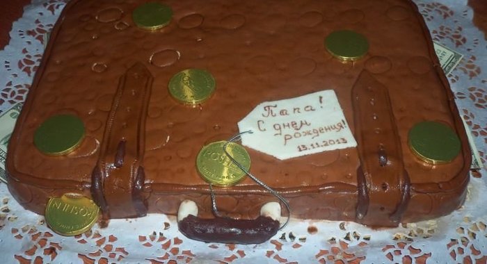 Торт Чемодан