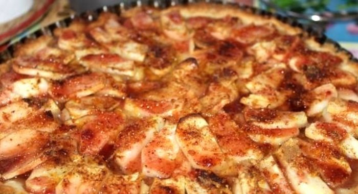 Французский яблочный пирог