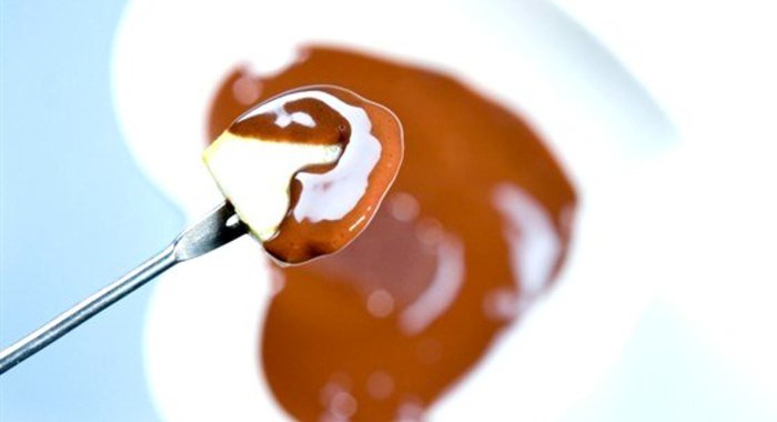 Карамельно-коньячное фондю