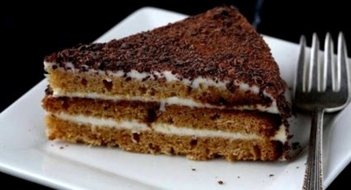 Торт на сметане