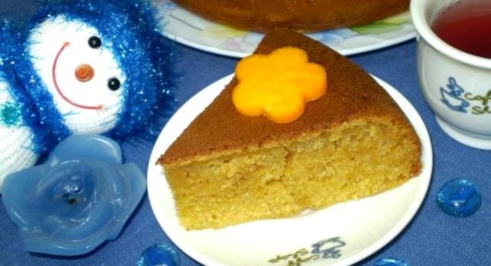 Тыквенный пирог в мультиварке