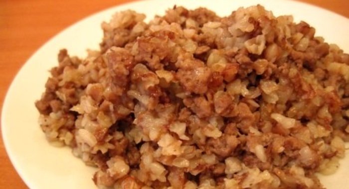 Гречка со свининой в мультиварке