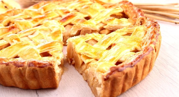 Мясной пирог с пшеницей