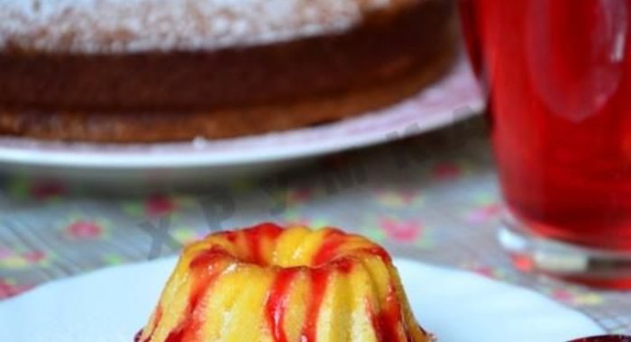 Апельсиновый пирог Солнечный