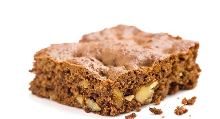 Шоколадно-миндальный торт